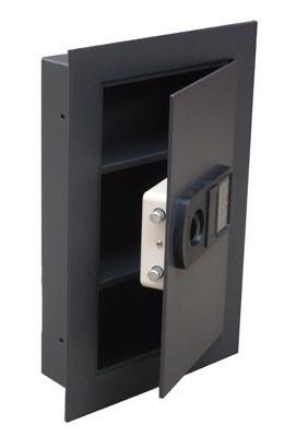 Single Door Wall Storage Safe Box with Mechanical Lock and Keys Appearance of Width 370mm