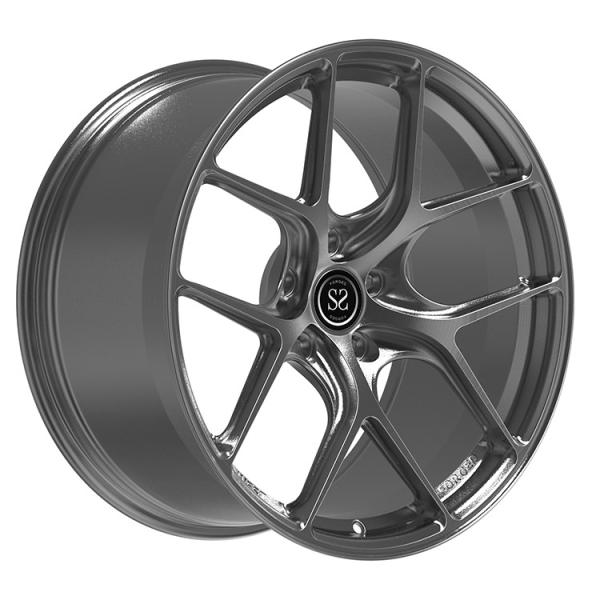 20 polegadas desconcertaram o preto 5*112 moeram as rodas forjadas da liga para McLaren