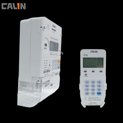 Remote Control STS Prepaid Meters 3X240V Single Phase Watt Hour Meter Back - End