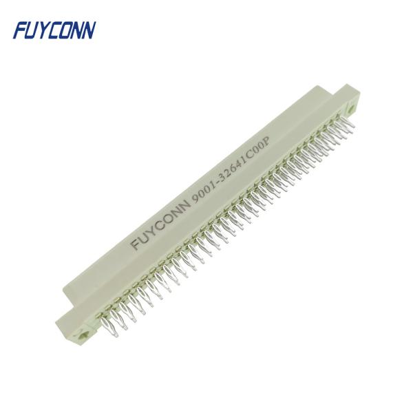 DIN41612 conector fêmea do PWB Eurocard do conector 2Rows 16pin 32pin 64pin Solderless