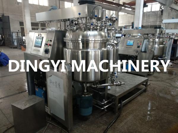 Jet Type Cosmetic Cream Mixing Machine 100L 316L Stainless Steel Material