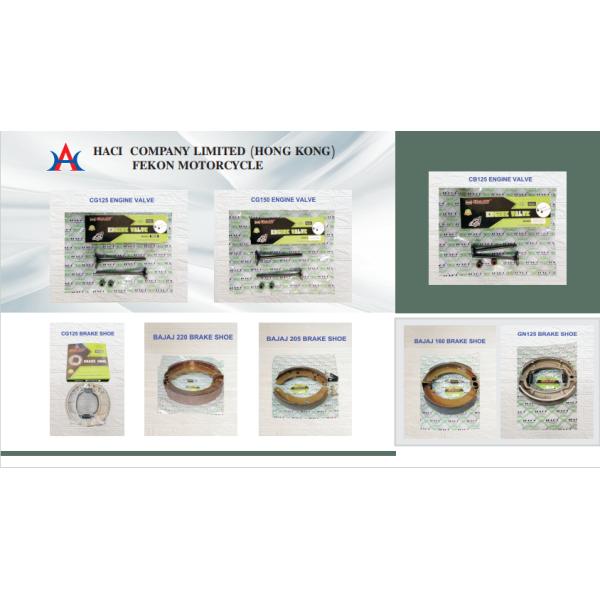 Original CG 125 Motorcycle Brake Shoe Motorcycle Parts HACI Brand