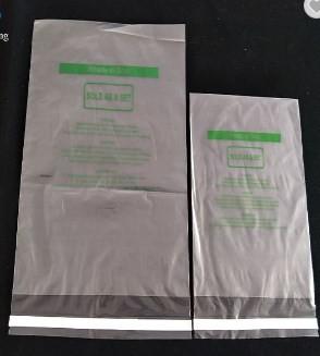 Saco de plástico autoadesivo transparente do OEM