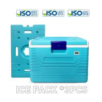 Boîte de refroidisseur de glace portable, stockage isolé à l'épreuve des fuites pour les activités de plein air