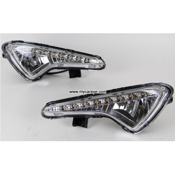 Hyundai Verna 2014 DRL LED Daytime driving Lights daylight for car