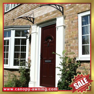DIY PC polycarbonate canopy  awning shelter for door window