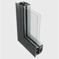 Profil en aluminium de porte de tissu pour rideaux en aluminium de profil d'extrusion de mur de fenêtre