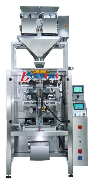 Animal feed automatic weighing and packing machine for 3kg with markem printer value bag