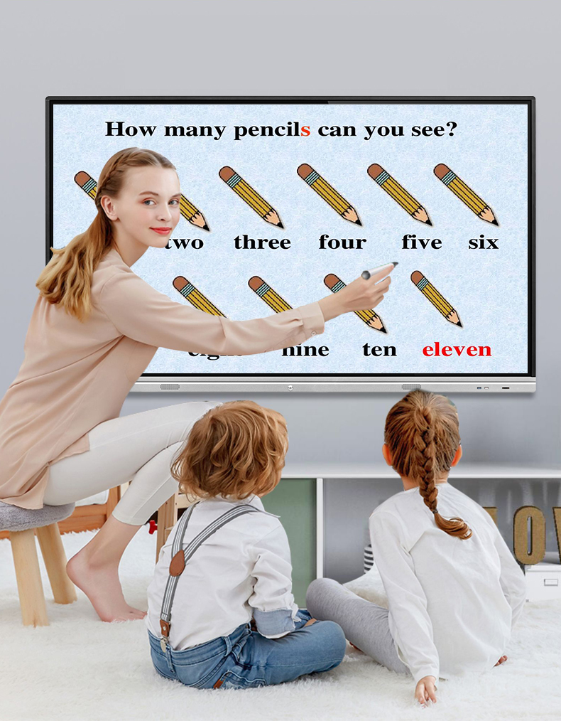 98 Inch Interactive Electronic Whiteboard LCD Touch Display Smart Board For Education