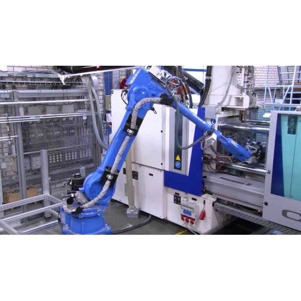 YASKAWA GP50 Industrial 6 Axis Handling Robotic Arm Programming Machine Tending Removal And Dispensing Workstation