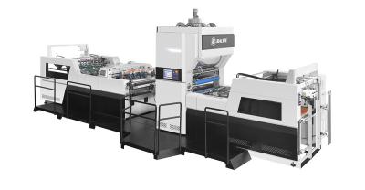 1080 Vertical Laminator Film Laminator Machine With Hot Knife
