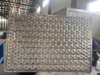 Placas de almofadas de aço inoxidável de baixa temperatura para transformação industrial