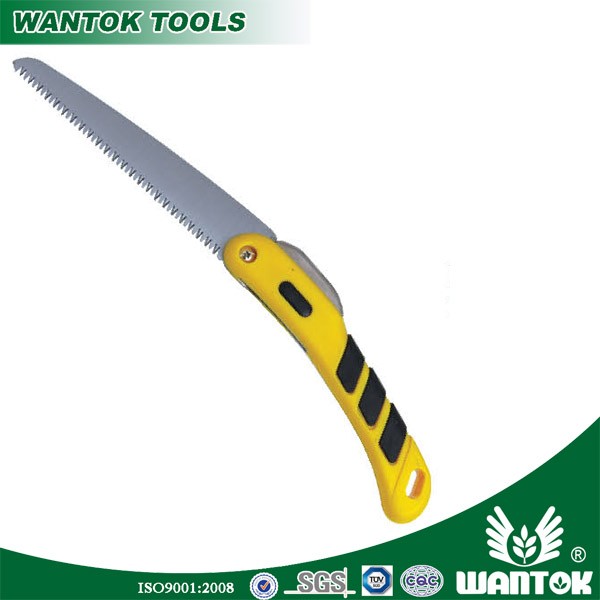 TPR ABS Handle Material Folding Saw for Garden Tree Pruning and Cutting