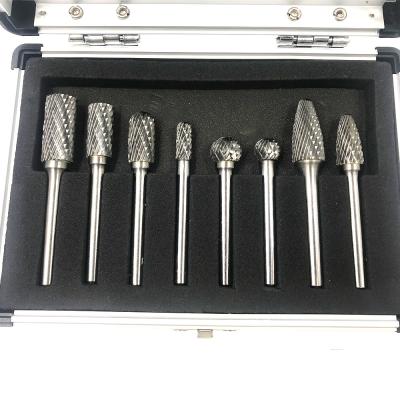 Da rebarba principal do carboneto de tungstênio do cone poder ajustado da tira que cinzela bocados para a madeira