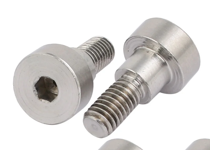 Titanium Grade 5 Shoulder Bolt Metric M20x60 Anodizing Black Aircraft Manufacturing