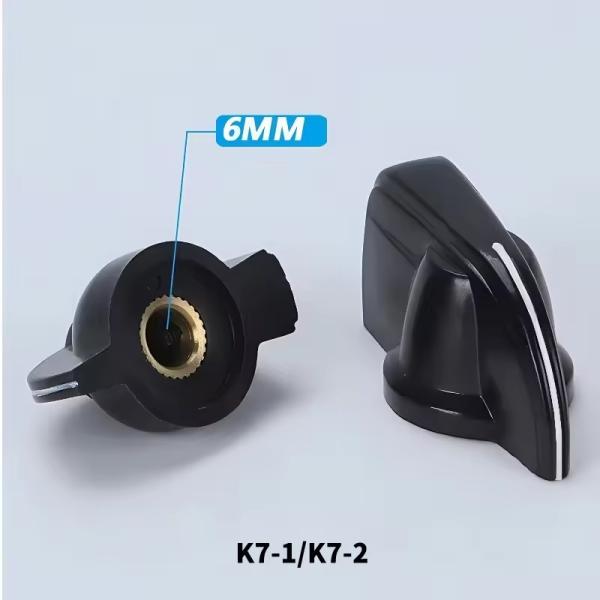 BONENS K7-1 Chicken Head Guitar Knobs Screw With 18 Teeth / 6.35MM Shaft Hole Diameter