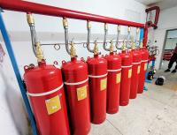 120L Fm200 Système d'inondation de gaz Extincteur pour la salle des instruments précieux