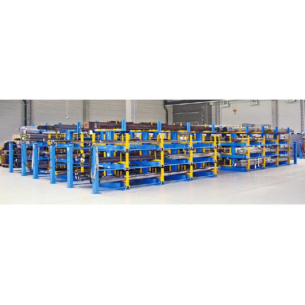 A13: Manual Telescopic Cantilever Rack for Long Materials Warehouse Storage Racking