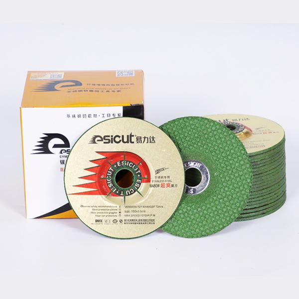13700rpm 72m/S Flexible Grinding Wheels Esicut Marble Grinder Buffing Disc