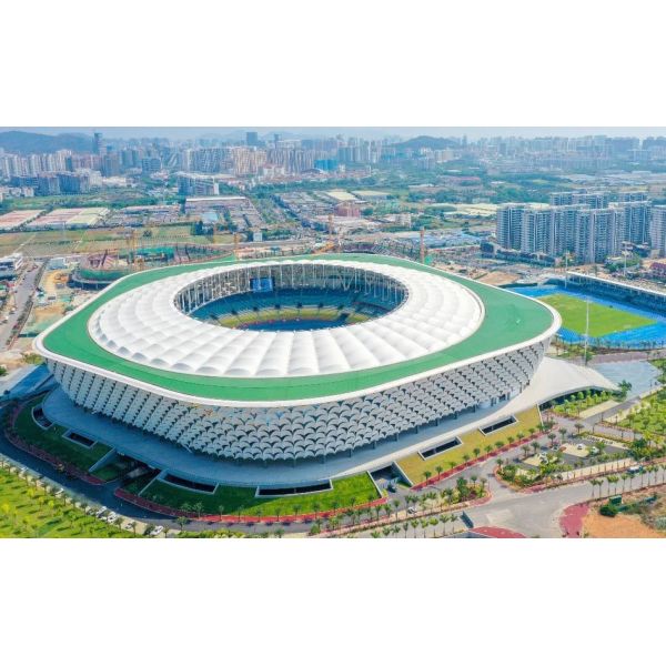 PTFE membrane structure for urban construction