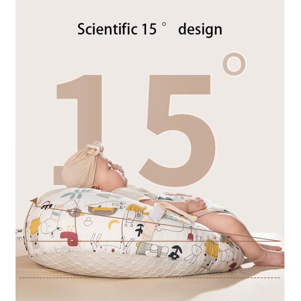 Newborn Feeding Pillow Made of Skin-Friendly Cotton and Featuring Animal Pattern