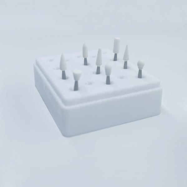 Кремниевая стоматологическая полировка главы шлифовки стоматологическая лаборатория белый камень полировки