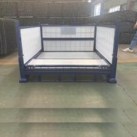 Estillage apilable multipropósito con tamaño de malla de 50 mm x 50 mm para una organización fácil