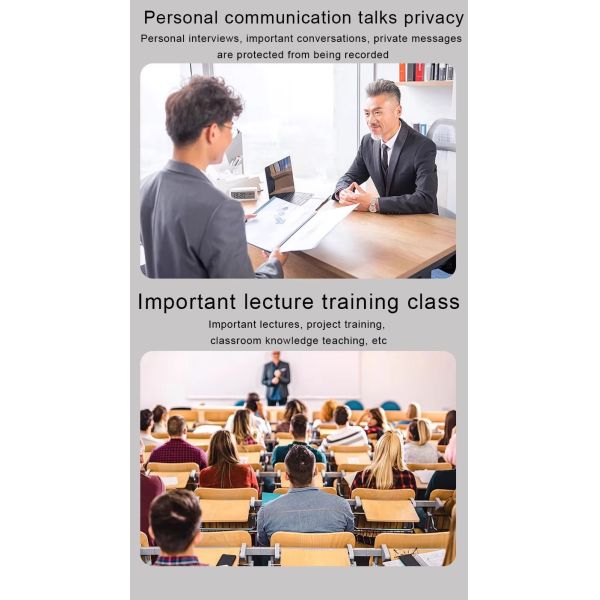 Wide Angle Audio Recording Blocker 180 Degree Coverage Cell Phone Jamming Device