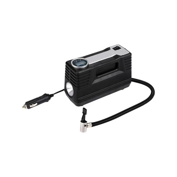 Single 16mm Cylinder 12V Mini Digital Monitor Car Bicycle Bike Air Pump Tire Inflator