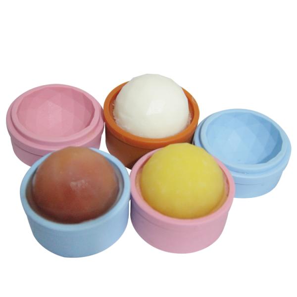 Food Grade Silicone Ice Mold Diamond Ball Shaped Ice Cube Tray 6.2*5.6*5cm