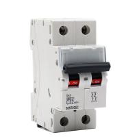 grampo plástico MCB do interruptor modular de 2P 32A fixado para a distribuição de iluminação