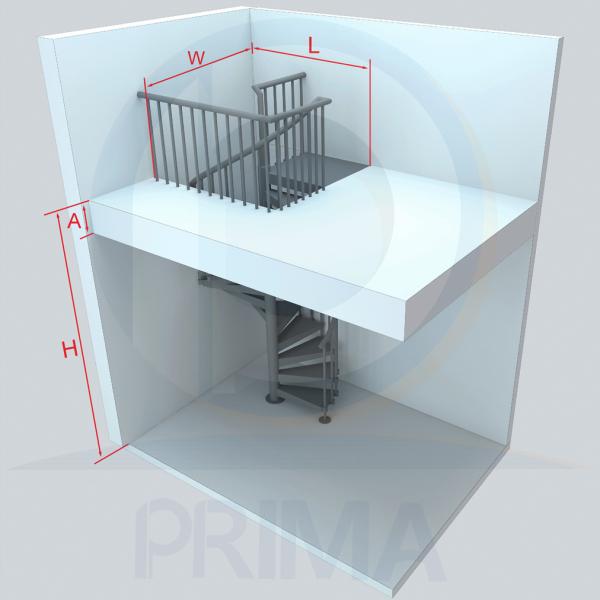 Prefabricated Spiral Stairs For Small Spaces