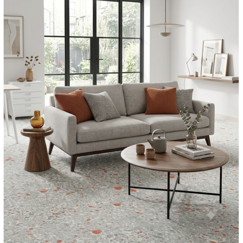 Modern Pattern Commercial Carpet Tile High Durability Stain Resistant