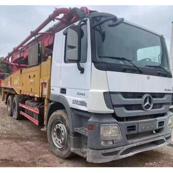 Sany Benz 49m 2019 Second-hand Concrete Pump Truck for Heavy Duty Construction