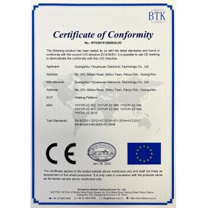 Guangzhou Yihuanyuan Electronic Technology Co., Ltd. Certifications