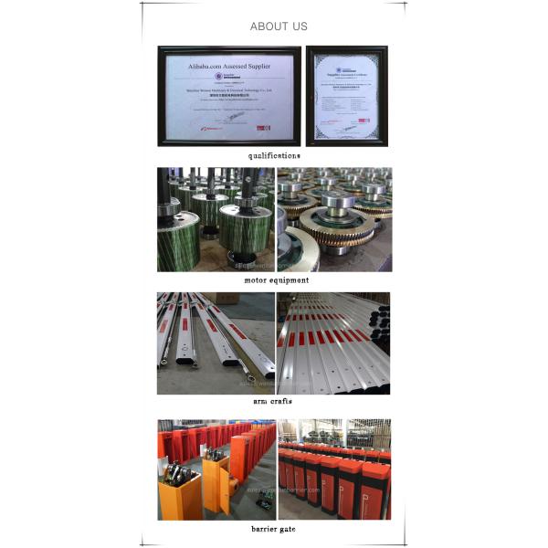 Одобренные КЭ платные ворота барьеров автостоянки автоматические с поставкой солнечной энергии