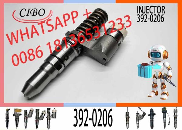Injecteur de carburant commun pour rail 392-0206 3920206 20R-1270 Excavateur pour moteur 3508B/3512B/3516B/ 3512C/3516C