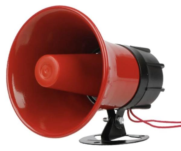 Alto-falante megafone USB MP3 leve de plástico ABS para carro
