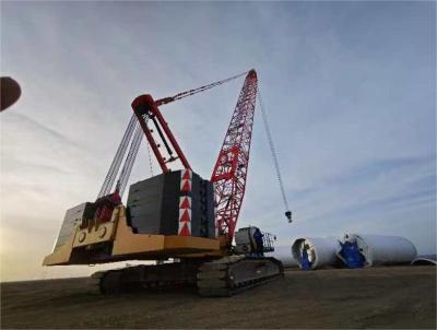 2023 SANY SCC3200A-8 Used Crawler Crane With A 62-Meter Boom, 170-Ton Counterweight, 411 Hours Of Operation, And Excellent Working Condition.