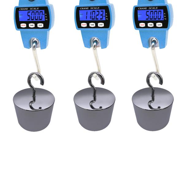Hanging Scale Heavy Duty Stainless Steel Hook Scales 300kg/150g/50g/100g Capacity Portable Digital Crane Scale 0.01g Accuracy