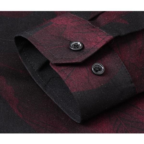 Camiseta de mano larga de viscosa/poliéster/espandéx para camisas de hombre