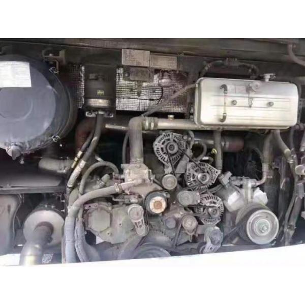 55 Seats Used YUTONG Bus White Luxury Seats 100km/H Max Speed With Automatic Door