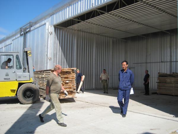 Kit de forno de secagem de madeira totalmente automático para secagem de madeira de madeira