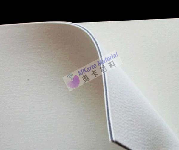 White Plastic Printable Inkjet Laminated Pad For Plastic Card Laminator