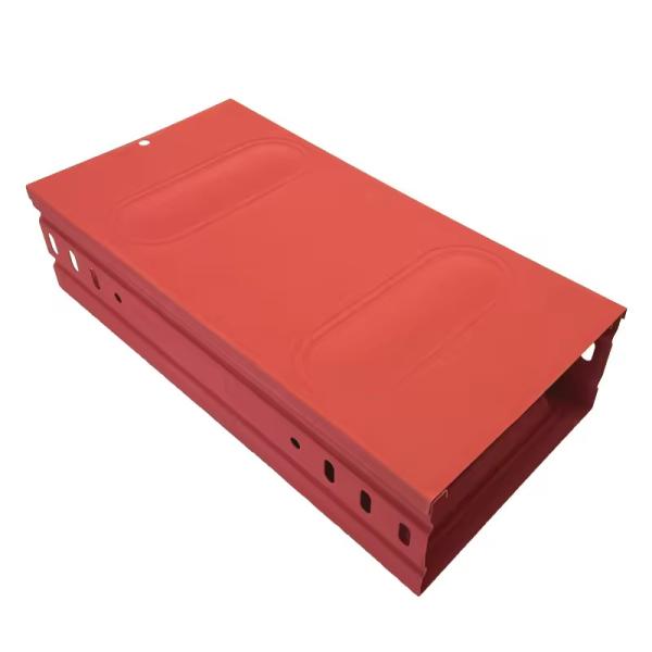 Steel Cable Tray with Wall mounted Installation Ventilated and Perforated Trough