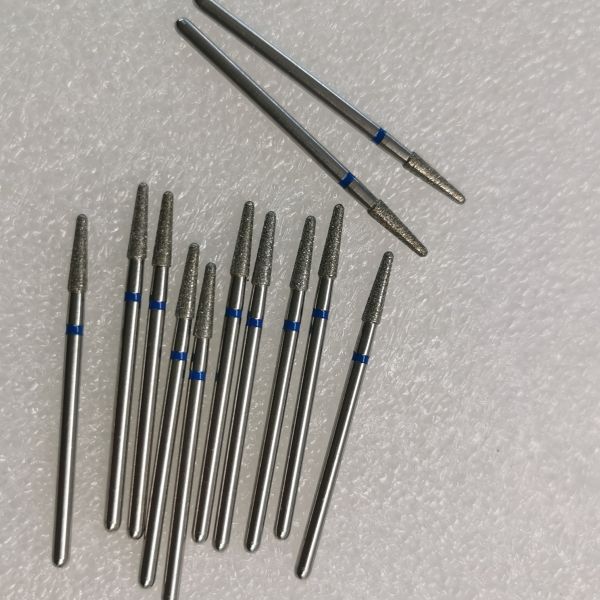 Customed 2-Layer Electroplated Diamond Low-Speed Burs For Dentistry