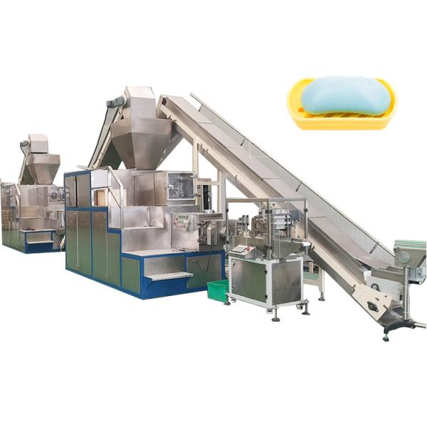 Video Technical Support 500-2000KG/H Full Automatic Soap Making Machine Production Line