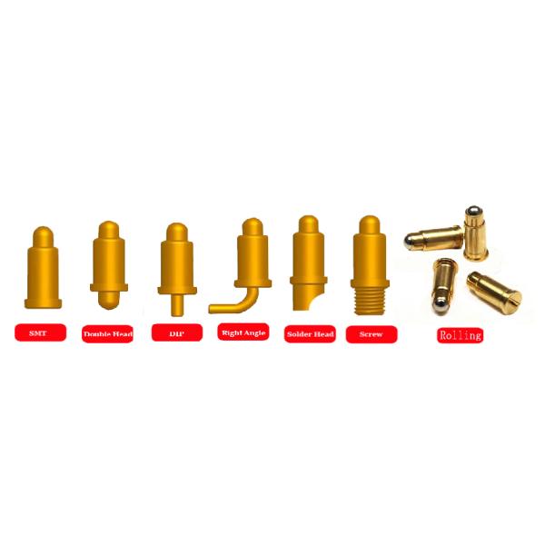 6Pin Germany Adapter Connector Magnetic spring loaded pin Usb Connector Magnetic spring loaded pin Cable Connector