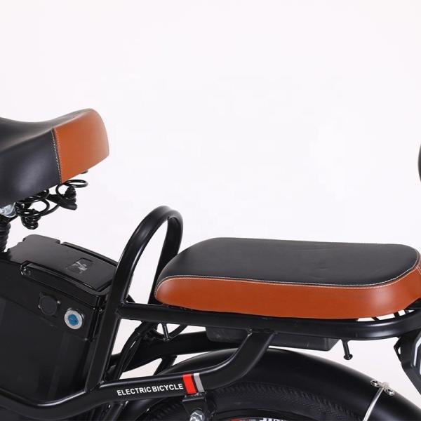 48V 350W Electric City Bike 10Ah / 22Ah Lithium Battery Single Speed Electric Bicycle