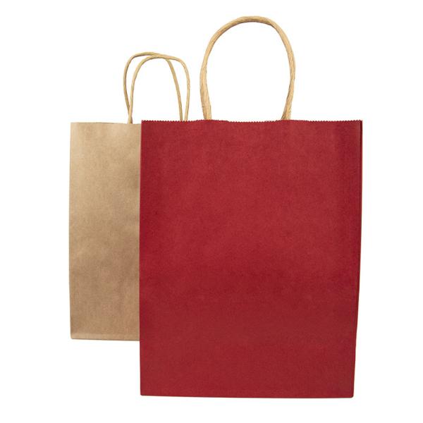 Creatrust Branded  Tote White 8X10 Lebanon Handle Personalized Logo Zara Paper Bag